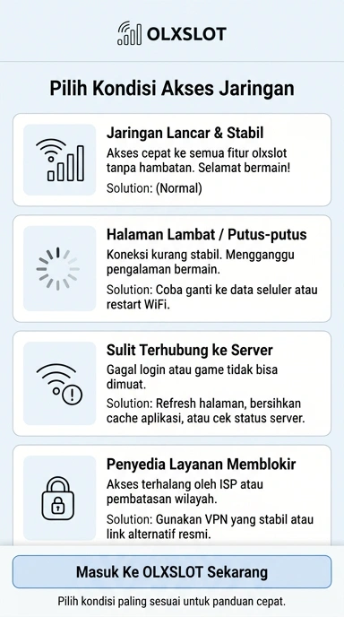 Tampilan link alternatif olxslot